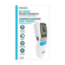 HoMedics No Touch Forehead Infrared Digital LCD Thermometer Gun Non-Contact Temp