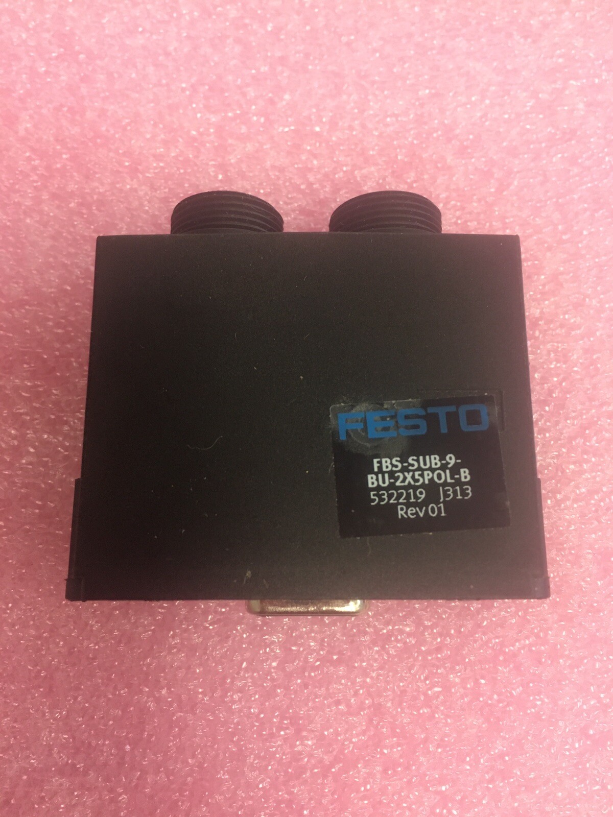 NEW FESTO FBS-SUB-9-BU-2X5POL-B REV 01 For DeviceNet