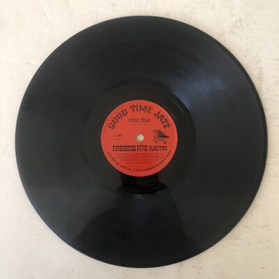 Firehouse Five Plus Jingle Bells / Tavern In The Town 78 RPM Good Time Jazz 10 