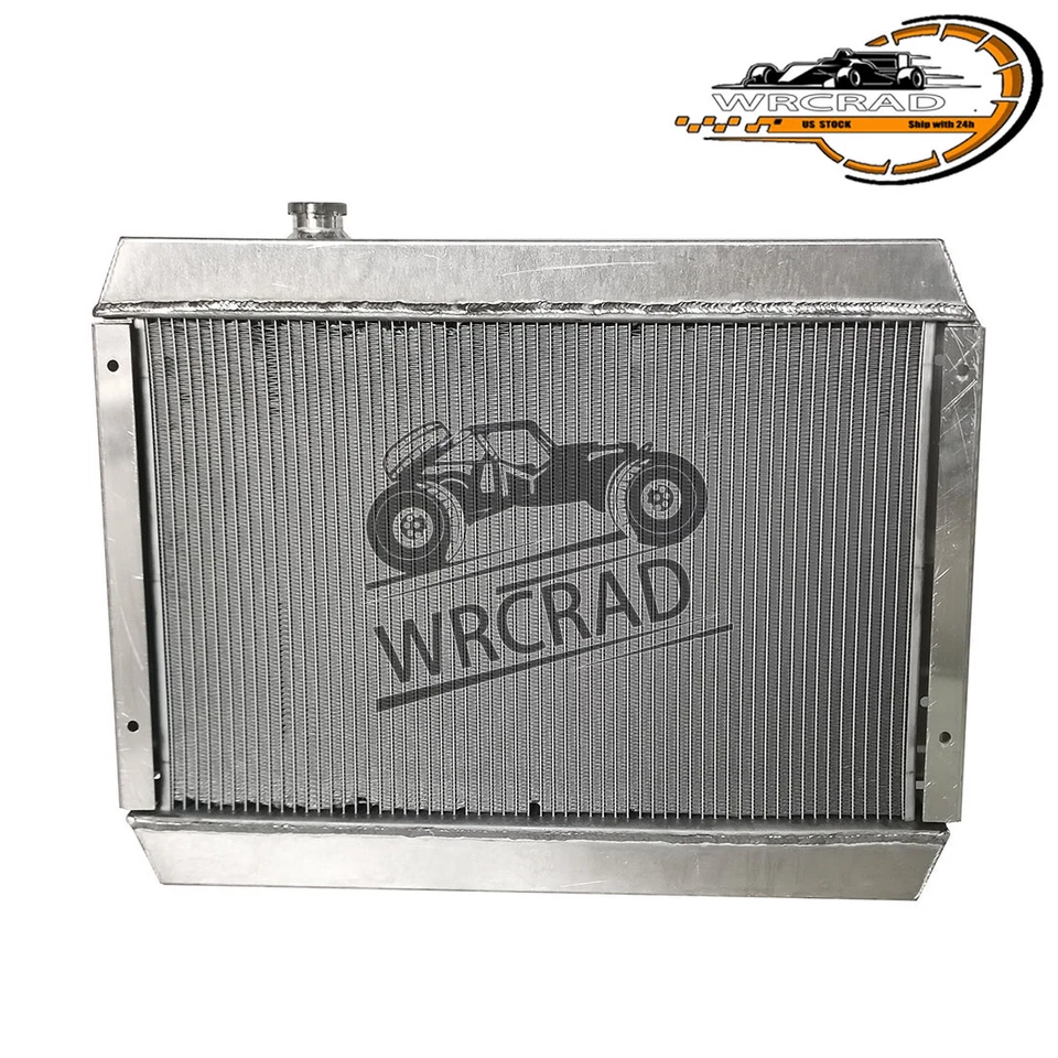 Radiador de 2 filas para Chevrolet Chevy II Base Nova V8 1962-1965 1963 1964 5,3 L Foto 2 de 4