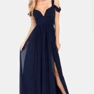 packable formal dress Willa Formal Maxi Party Glamour Formal Gown main image 1