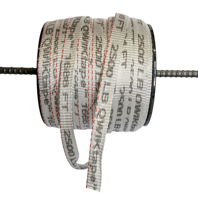 3/4'' x 500 feet  2500# tensile polyester pull tape, mule tape, tie-down webbing