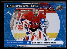 2025-26 Upper Deck Series 1 Hockey Tracking Systems #TS-15 Samuel Montembeault