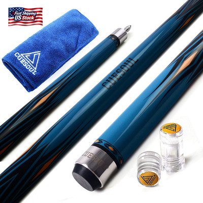 CUESOUL SOOCOO Series 58'' 19Oz Maple Pool Cue
