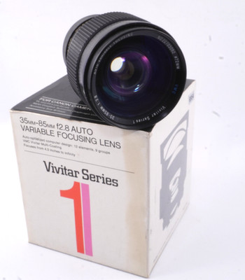 Vivitar Series 1 35-85mm 2,8f Auto Canon FD Mount Objektiv lens #8077 R40