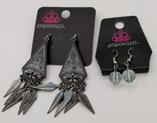 Paparazzi Earring Lot With 2 Sets Of Dangle Earrings