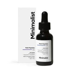 Minimalist Multi Peptides Collagen Boosting, Hydrating  Overnight Repair Serum