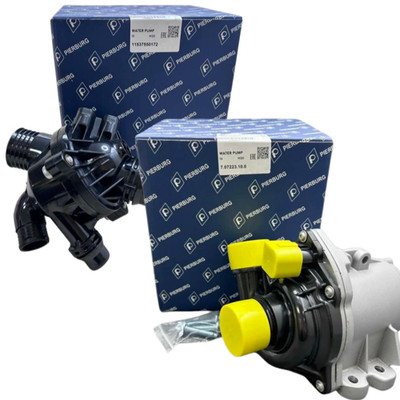 PIERBURG Electric Engine Water Pump w/Thermostat For BMW 335i N55 x5 x6 3.0L