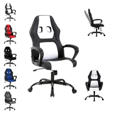 Gaming Chair PC Gaming Chair Gaming Chairs for Adults, Computer Chair PU Leather