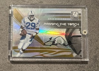 2007 Donruss Elite - Passing the Torch Eric Dickerson, Joseph Addai #PT-28...