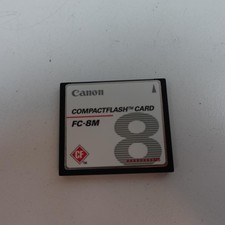 Canon FC-8M 8MB CompactFlash Memory Card CF F...