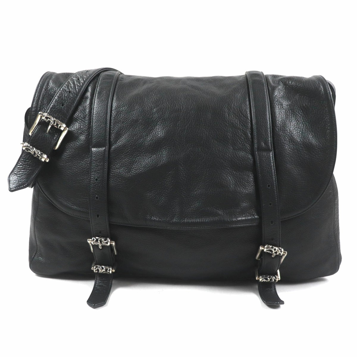 Chrome Hearts G BENSIMONE Medium Rollal Flap Type Dagaap Leather