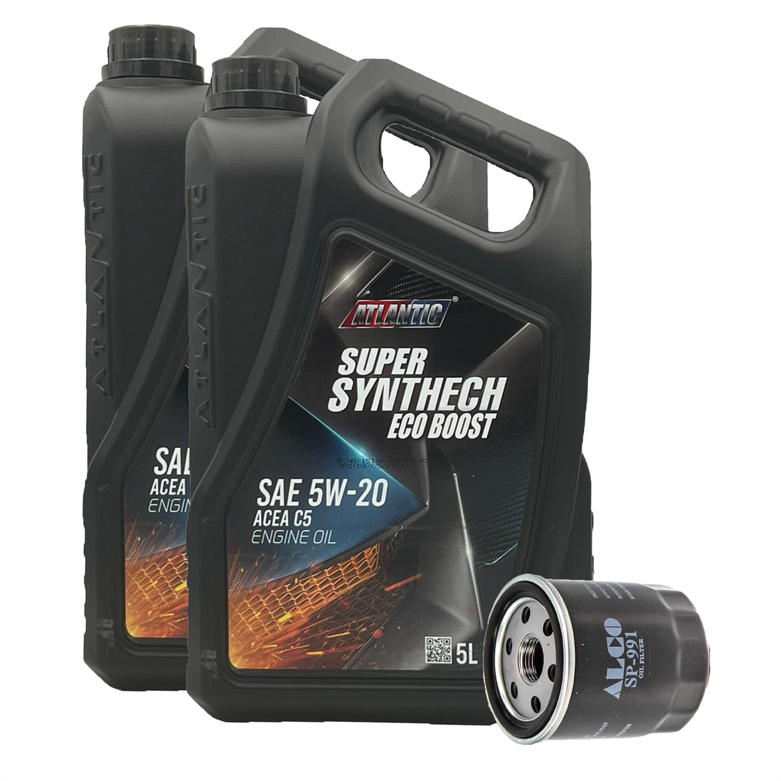 5w20 Fully Synthetic Ecoboost Engine Oil ACEA C5 2x5L + Oil Filter Service Kit