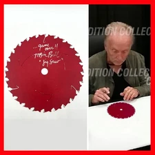TOBIN BELL SIGNED Real 7" Circular Saw Blade - Jigsaw John Kramer -COA & PICTURE