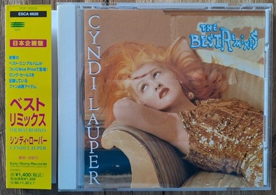 CD   Cyndi Lauper - The Best Remixes (Epic   ESCA 6628) - Extended Versions