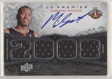 2008-09 UD Premier Rookie Materials /199 Marreese Speights #116 Auto s7f
