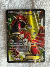 Groudon EX 150/160 Primal Clash Full Art Holo LP Pokémon Card
