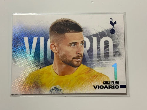2024-25 Futera FX Tottenham Landscape Rainbow #01 Guglielmo Vicario 1/1
