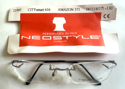 NEOSTYLE Brillenfassung Randlos CITYsmart 616 AMAZON371  54mm ,neu ohne Etui