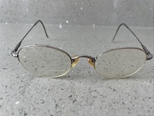 Vogue VO 3246 420 Italy 46-20-135 Oval half Rim Eyeglasses Frames ONLY gunmetal