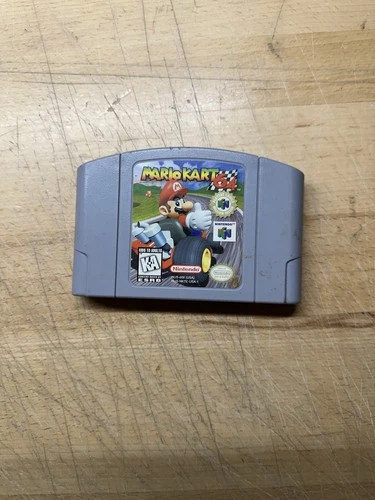 Mario Kart 64 (Nintendo 64, N64) – Authentic Cartridge – Tested & Working