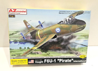 1/72 AZ MODEL / ADMIRAL F6U-1 PIRATE #ADM7225 NEW PLASTIC AIRPLANE