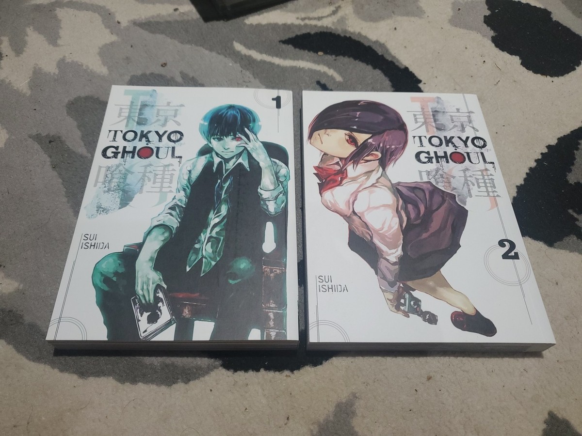 Tokyo Ghoul manga Vol. 1-2 Viz Signature Anime Sui Ishida, Brand