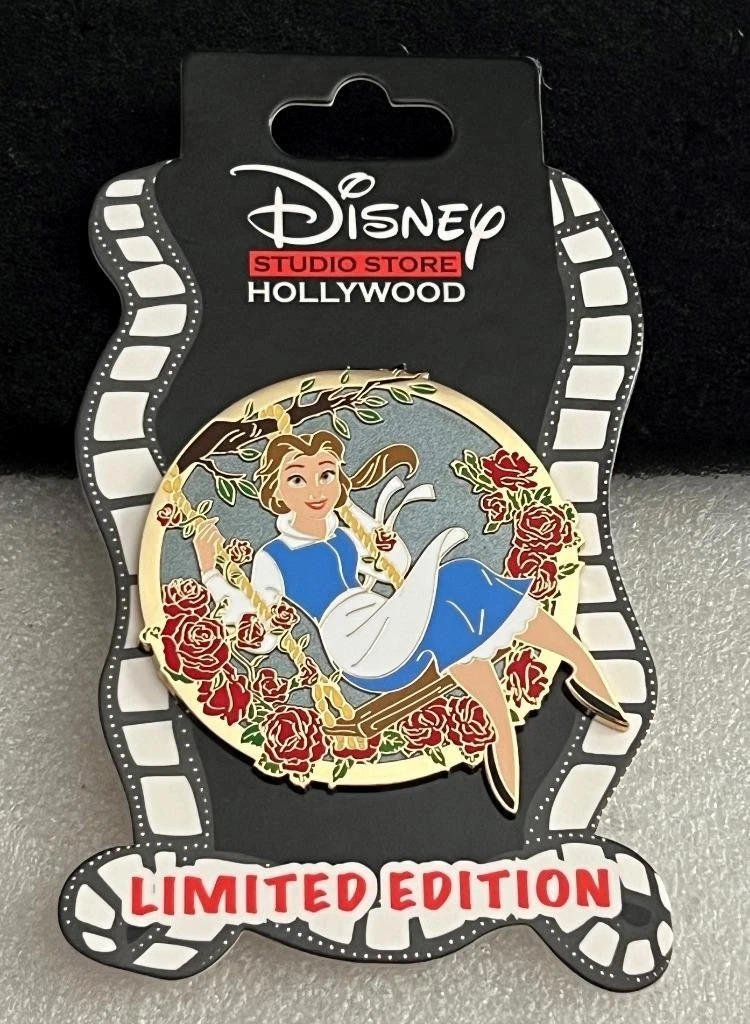 Disney DSSH DSF Princess Spring Swings Beauty and the Beast Belle LE 400 Pin