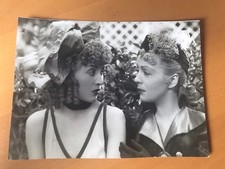 DITA PARLO et HÉLÈNE ROBERT - Photo presse originale 16x22
