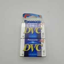 Panasonic DVC Mini DV Tapes 60 Min SP 90 Min LP 4 Pack AY-DVM60EJ4 Made in Japan