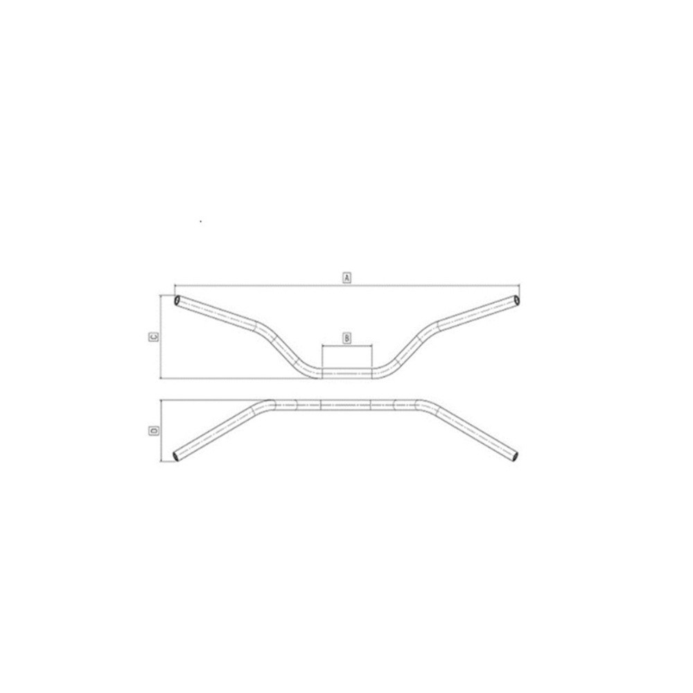 Free Shipping Tommaselli Tourism Handlebar For Motorcycle Parts Accessories