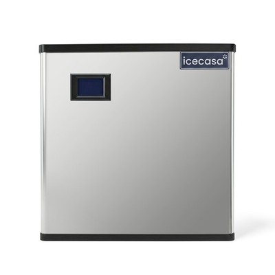 ICECASA 360lbs/24h Commercial Ice Maker Machine Head Stainless Steel Restaurant