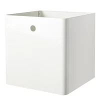 IKEA KUGGIS Storage Box White 11 3/4"x11 3/4"x11 3/4" 603.949.47 Organizer Bin