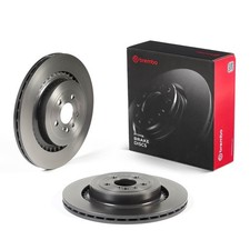 2x 09.B981.11 BREMBO Bremsscheibe Hinterachse für MERCEDES-BENZ