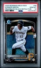 2025 Bowman Chrome Mega Mojo Black Refractor #/10 Konnor Griffin #BCP-86 PSA 10