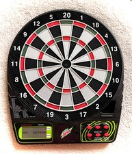 RARE MOUNTAIN DEW 2014 LIMITED EDITION PROMO Viper 777 Dartboard/Darts