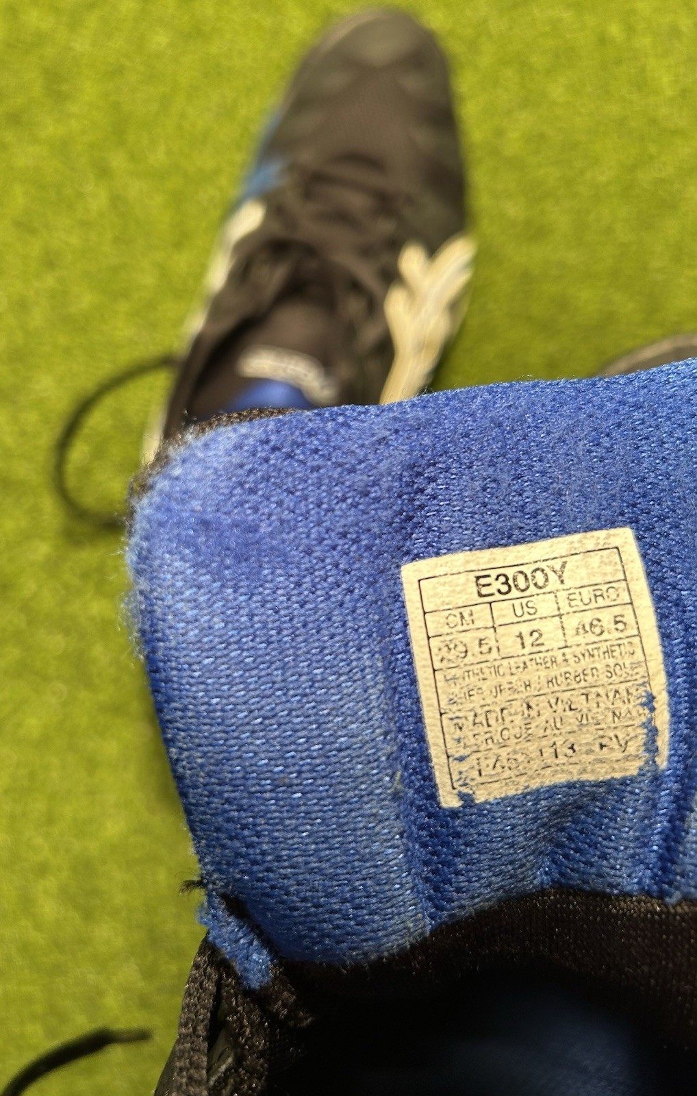 Asics Gel Resolution 5 Men’s Size 12 Black Blue Tennis Shoes Sneakers Pickleball thumbnail 7