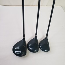Spalding Executive EZ Club Set 1 3 5 Woods Oversize Ti Alloy RH Graphite Shafts
