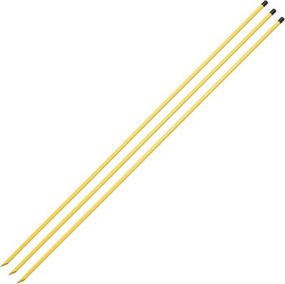 Golf Alignment Sticks 3 Pack 58 Inch Adjustable Yellow