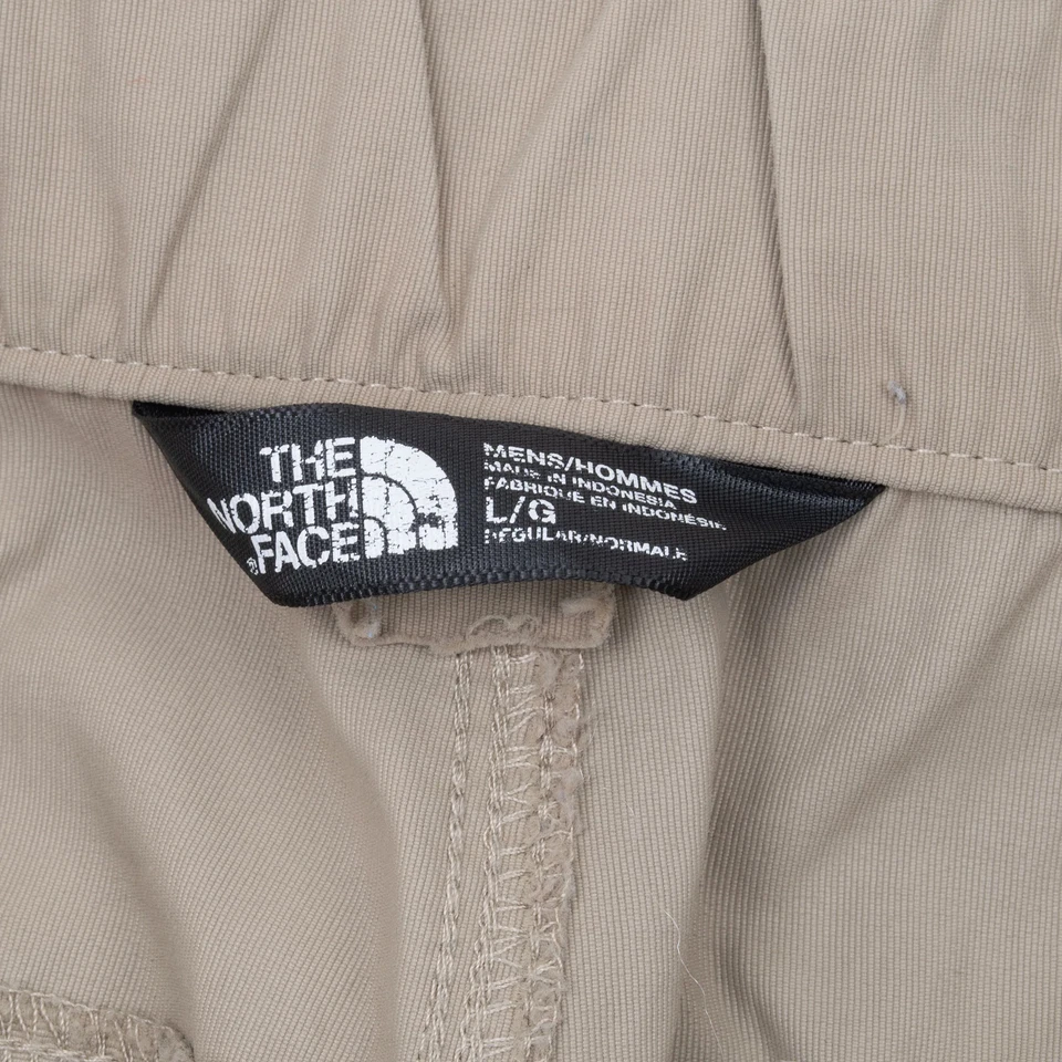 PANTALONES DE SENDERISMO CONVERTIBLES VINTAGE THE NORTH FACE BEIGE TALLA GRANDE Foto 3 de 4