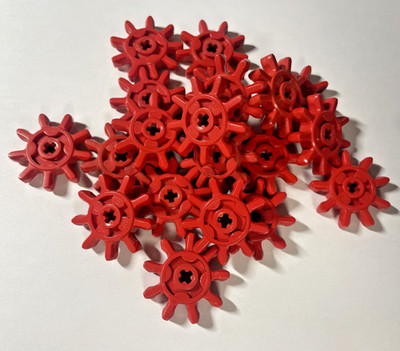 LEGO  20x Zahnrad Technic, Gear Expert Builder 9 Tooth with Axle Hole