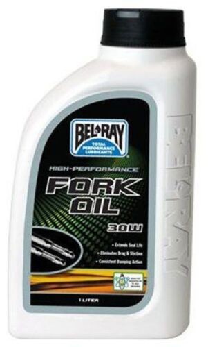 Bel-Ray High Performance Fork Oil 30W 1L huile pour amortissement stable