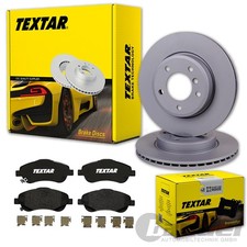 TEXTAR BREMSSCHEIBEN 277mm + BELÄGE VORNE passend für TOYOTA AVENSIS T25