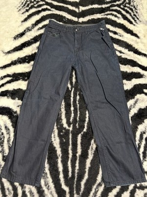 Vintage Y2K Ecko Unltd Skater Baggy Wide Leg Jeans Hip Hop 34 Waist B17