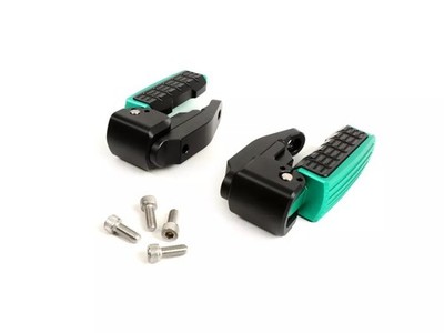 Vespa GTS 125 ie 4V 16-18 ABS E4 Green Foot Pegs BIKERS