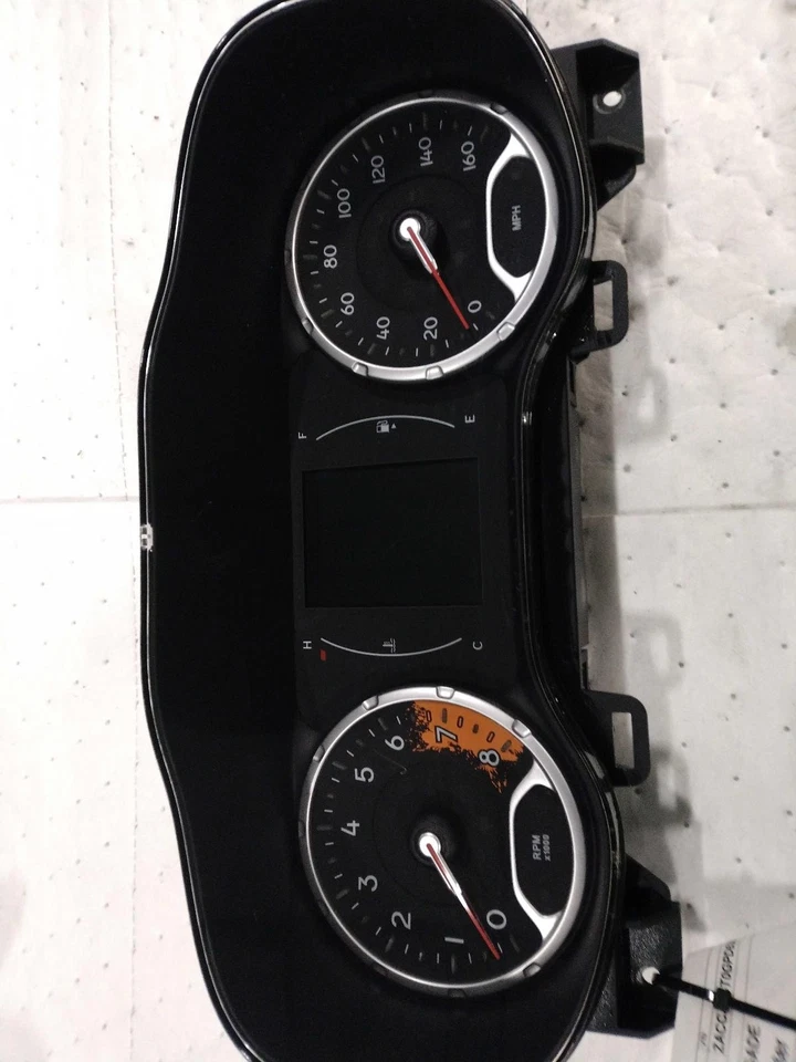 Medidor de velocímetro usado se adapta a: Jeep Renegade 2016 tacómetro de clúster MPH 160 MPH 3 Foto 2 de 4
