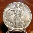 1942-P WALKING LIBERTY HALF DOLLAR 90% Silver AU NICE COIN