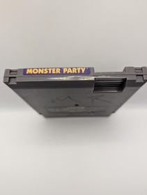 Monster Party (Nintendo NES, 1989) Tested & Working