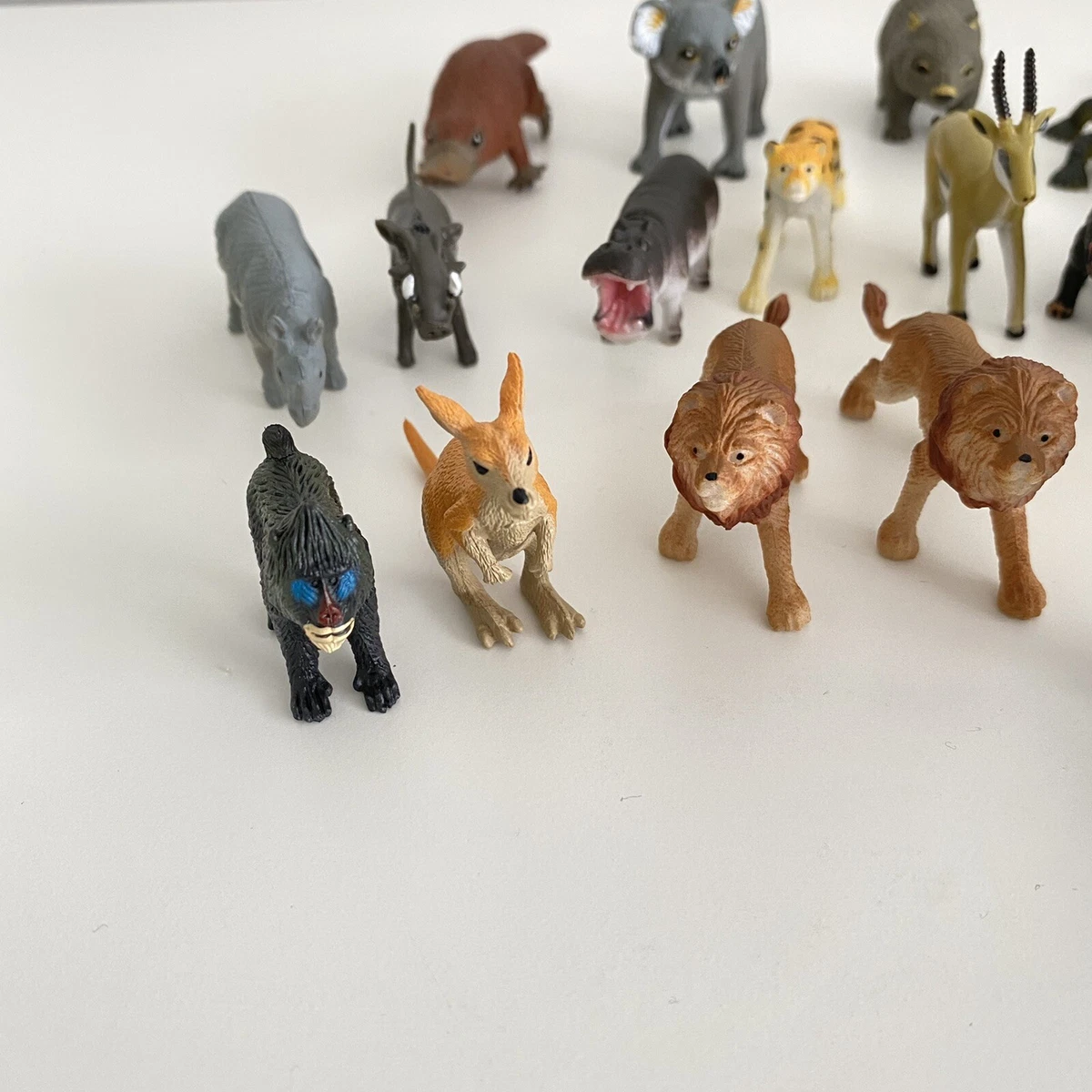 K M Toys Australia Zoo Animal Figure Collection Small