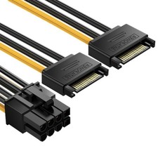 Sata15Pin to 8 Pin Power Connectors Cable for...